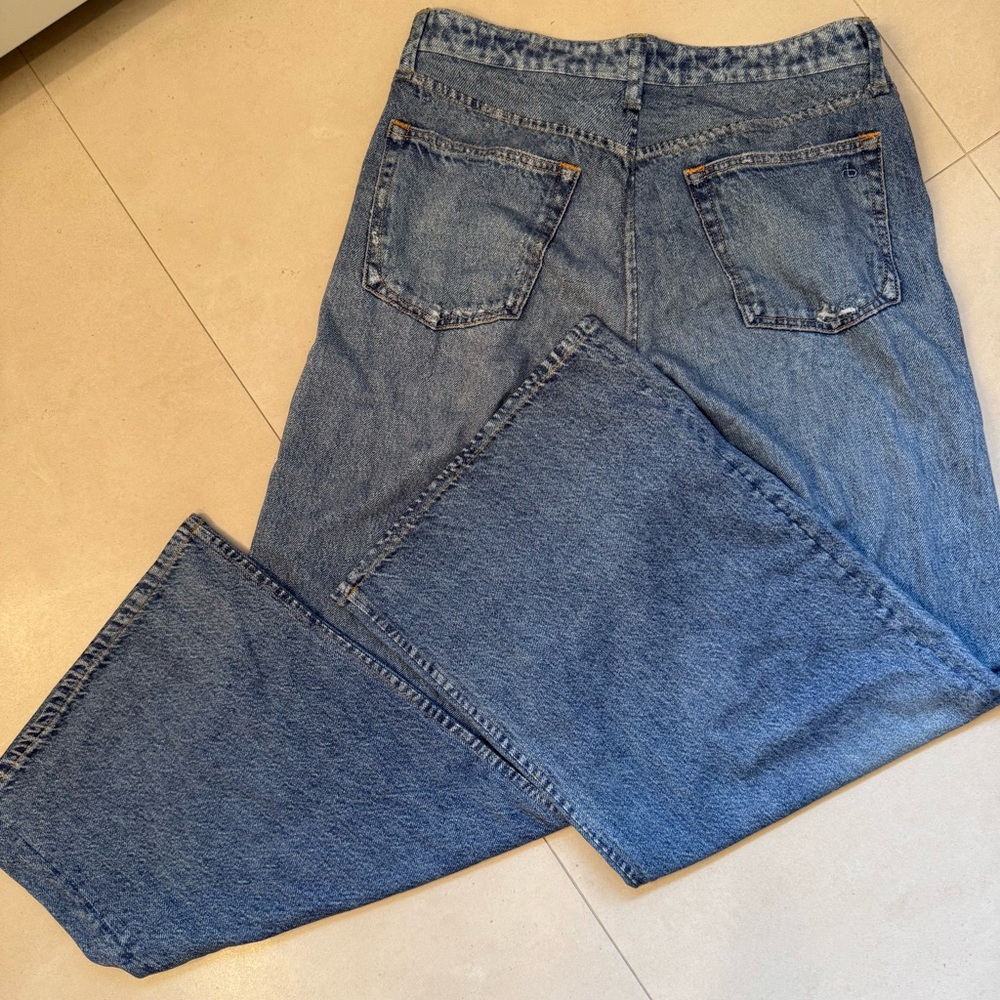 rag & bone Light Blue Boyfriend Jeans - Picture 7 of 8